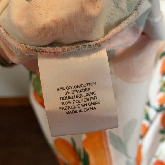 Orange printed summer dress✨ - Picture 6 of 6